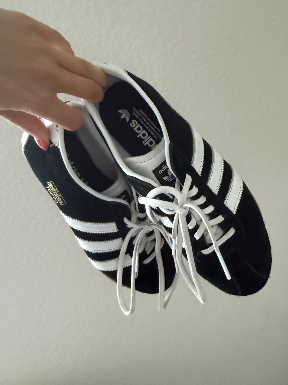 Adidas Women's Black & White Gazelle Sneakers